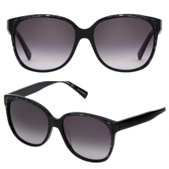 Rebecca Minkoff Jane Black Sunglasses Jane Shiny Black Rectangular Women main image 4